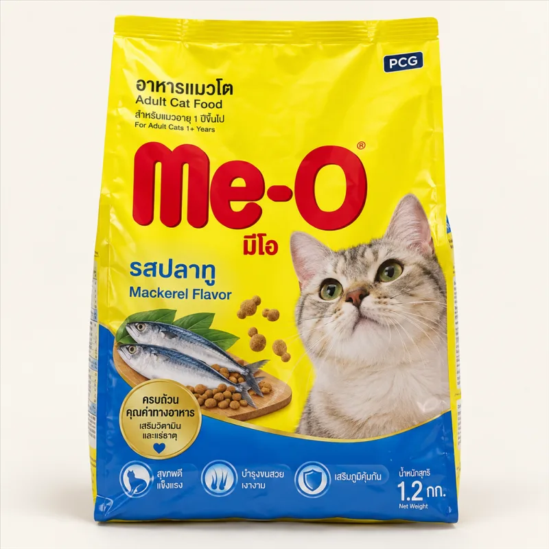 มีโอ อาหารแมวโต รสปลาทู