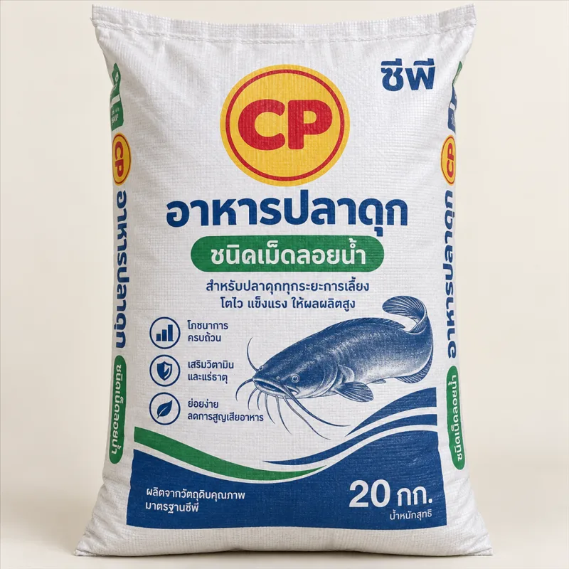อาหารปลาดุก ซีพี เม็ดลอย